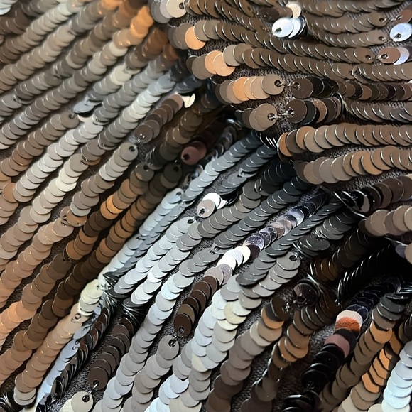 Free People Women's Size Small "Just a Dream" Black Sequin Pants - Picture 11 of 11